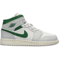 Air Jordan 1 Mid White Pure Platinum Pine Green (GS)